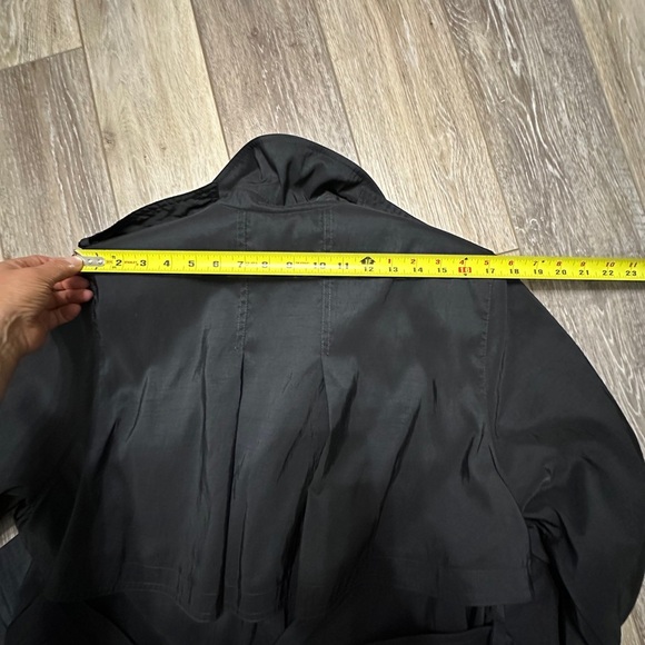 🛍️ Forecaster of Boston Black lightweight trench jacket size P7/8 - Picture 8 of 13
